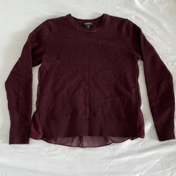 Club Monaco | Burgundy wool sweater - Picture 1 of 3